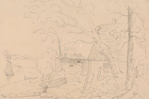 Newportin lähellä 12. elokuuta 1826 tekijältä Capt. Thomas Hastings
