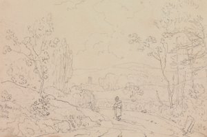 Lähellä Newportia, Isle of Wight, helmikuussa 1826 tekijältä Capt. Thomas Hastings