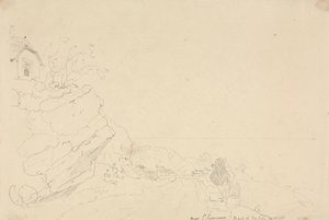 Lähellä Saint Lawrencea, Isle of Wight tekijältä Capt. Thomas Hastings