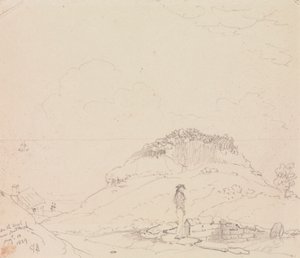 Rannalla lähellä Sandrockia, 13. elokuuta 1829 tekijältä Capt. Thomas Hastings
