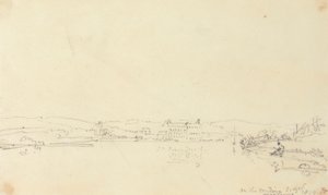 Medinassa lähellä Cowesia, Isle of Wightin saarella tekijältä Capt. Thomas Hastings