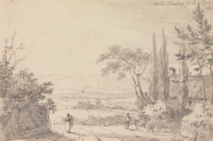 Newport Roadilla huhtikuussa 1826 tekijältä Capt. Thomas Hastings