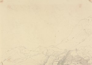 Maanvyörymä Nitonin yli, 13. elokuuta 1829 tekijältä Capt. Thomas Hastings
