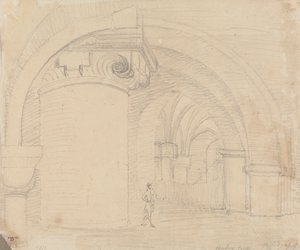 Undercroft, Canterburyn katedraali tekijältä Capt. Thomas Hastings