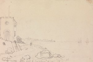 West Cowes Lord Henry Seymourin uimatalosta lokakuussa 1825 tekijältä Capt. Thomas Hastings