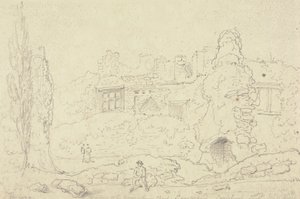 Huoneen ikkuna, johon Charles I oli suljettu, Carisbrooken linna tekijältä Capt. Thomas Hastings