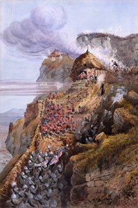 Portin myrsky, Magdala, Abessinia