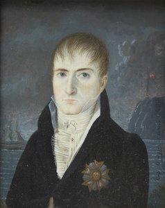 Napoleon Bonaparten muotokuva Saint Helenan saarella, 1820