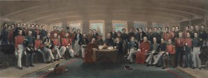 Nanking -sopimuksen allekirjoittaminen ja sinetöiminen tekijältä Captain John Platt