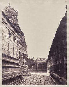 Perumal Temple Vimana Corner of Courtista, Maduraista