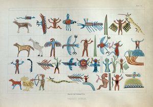 Wabenojen lauluja, Henry R. Schoolcraftin teoksesta "Information Respecting the History, Condition and Prospects of the Indian Tribes of the United States", julkaistu 1853.