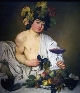 Italian: Bacco Bacchus tekijältä Caravaggio