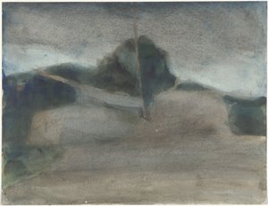 Maisema tekijältä Carel Adolph Lion Cachet
