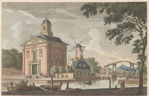 Església anglesa de Rotterdam, cap a 1790 The English Episcopal Church in Rotterdam / L
