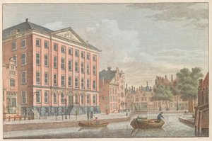 Roomalaiskatolinen Neitsyttalo Amsterdamissa, noin 1790 R.C. Maiden