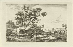 Matkailijat rantakadulla Maisemat (a-f) (sarjan nimi)