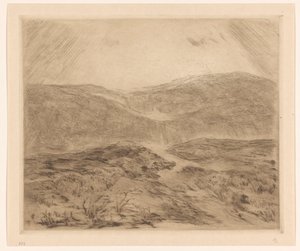 Dyynimaisema auringonsäteillä tekijältä Carel Nicolaas Storm van 