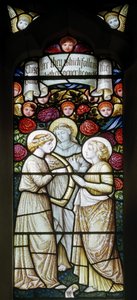 Llantysilio, St Tysilio, Shrigley & Hunt (1873-1982), Carl Almquist, Angel Musicians, 1890