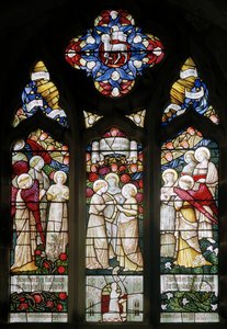 Llantysilio, St Tysilio, Shrigley & Hunt (1873-1982), Carl Almquist, Angelic Chorus, 1890