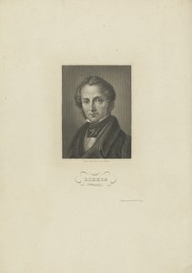 Muotokuva kemisti Justus von Liebigistä, n. 1840. tekijältä Carl Barth