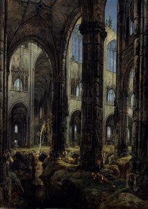 Goottilaisen kirkon rauniot, 1826