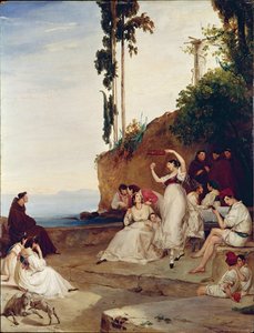 Tarantella tekijältä Carl Blechen