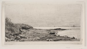 Rantajuhlat. Auringonpaiste meressä tekijältä Carl Bloch