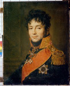 Kreivi Evgraf Fedotovich Komarovskyn muotokuva (1769-1843) - Carl Christian Vogel von Vogelsteinin (1788-1868) kuva, huile sur toile, 67x52 cm - Kreivi Evgraf Fedotovich Komarovskyn muotokuva, Carl Christian Vogel von Vogelsteinin öljy kankaalle