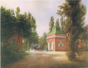 uuden puutarhan sisäänkäynti (Potsdam)
