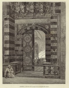 Egypti - Al-Azharin moskeijan portti