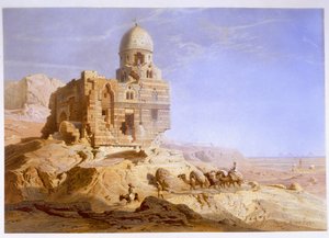 Khalifien haudat, Kairo, 1871 tekijältä Carl Friedrich Heinrich Werner