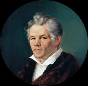 Karl Friedrich Schinkelin muotokuva 1781-1841.