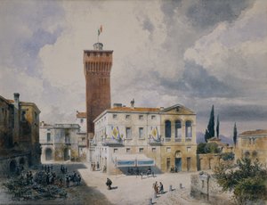 Piacenzan markkinapaikka tekijältä Carl Georg Anton Graeb