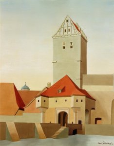 Dinkelsbühl – Rothenburger Tor tekijältä Carl Grossberg