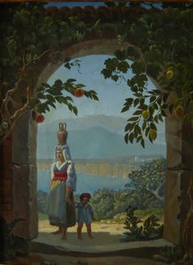 Memory of Sorrento tekijältä Carl Gustav Carus