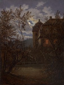 Schloss Milkel Moonlightissa, n. 1833-35.