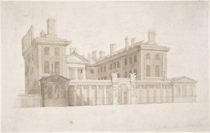 Vanha amiraliteetti Lontoossa tekijältä Carl Gustav Carus