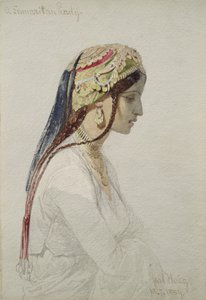 Samarialainen nainen, 1859 tekijältä Carl Haag