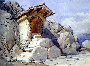 Madonnaletta lähellä Castel San Pietroa, Palestrina, Sabine Hills tekijältä Carl Haag