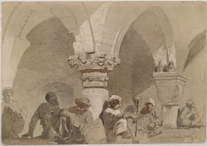Pipe Smokers, Jerusalem tekijältä Carl Haag