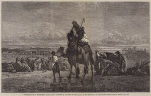 Valmistautuminen leirille Palmyraan tekijältä Carl Haag
