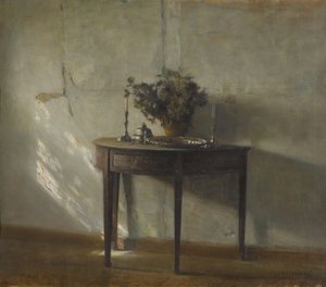 Auringonpaistettu sisustus