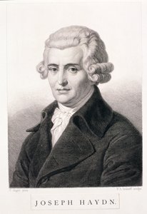 Joseph Haydn (1732-1809), kaiverrus F.A. Andorff tekijältä Carl Jager