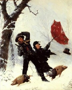 Punainen sateenvarjo
