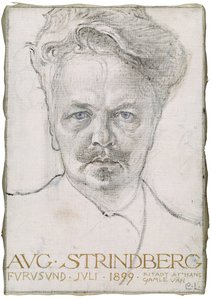 August Strindberg, 1899 tekijältä Carl Larsson