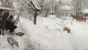 Ulkoilmamaalari tekijältä Carl Larsson