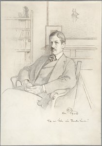 Thorsten Laurinin muotokuva tekijältä Carl Larsson