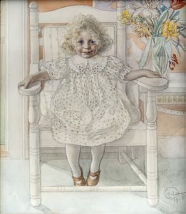 Inga-Maria Thielin muotokuva tekijältä Carl Larsson