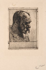 Omakuva maalaritakissa tekijältä Carl Larsson