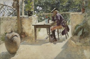 Viiniköynnös tekijältä Carl Larsson